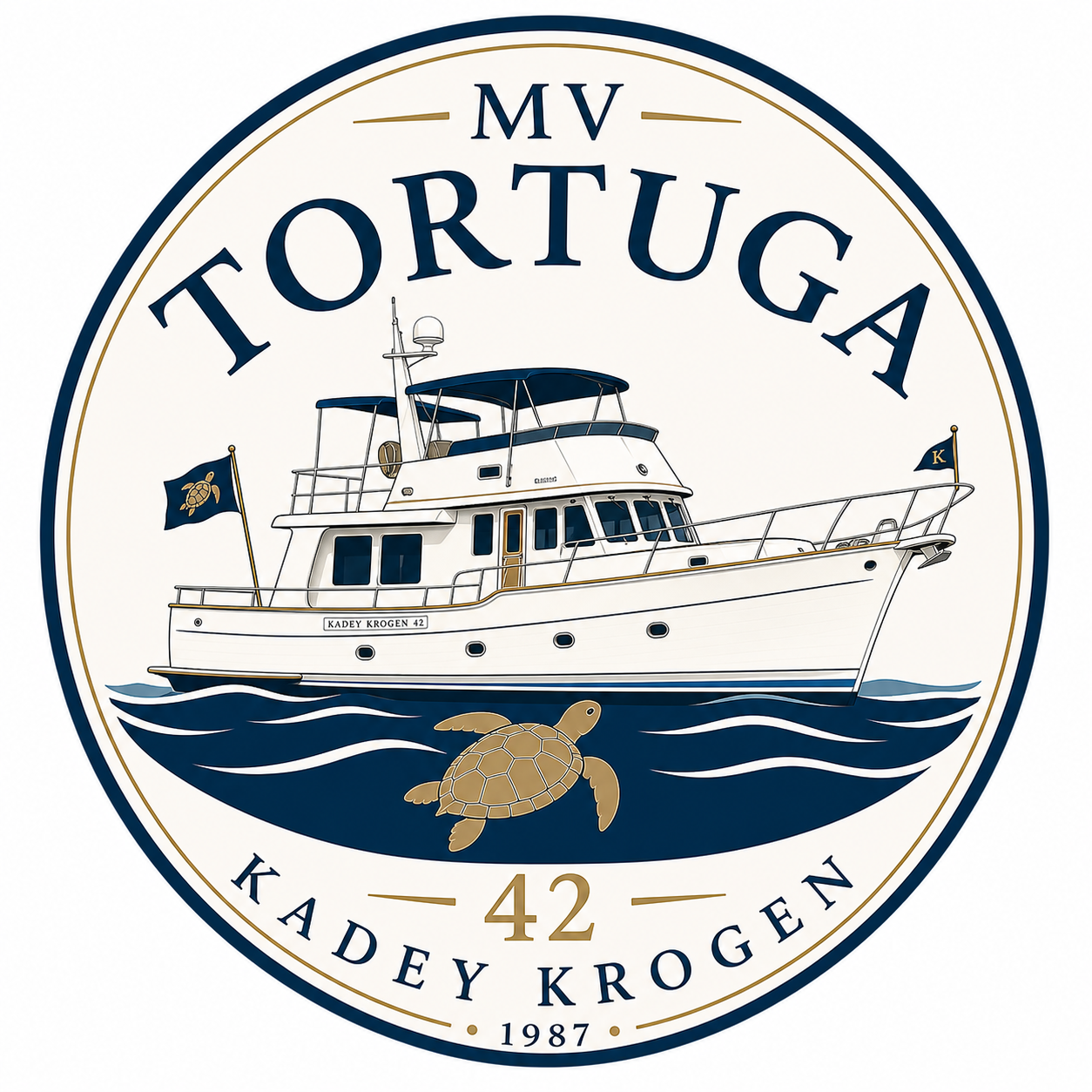 Aboard MV Tortuga
